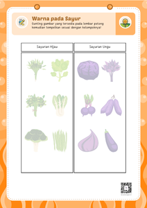 Warna pada Sayur